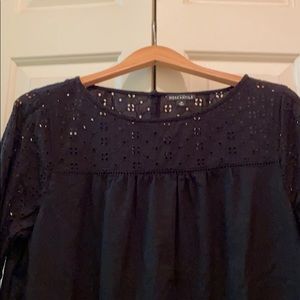Eyelet J Crew Blouse